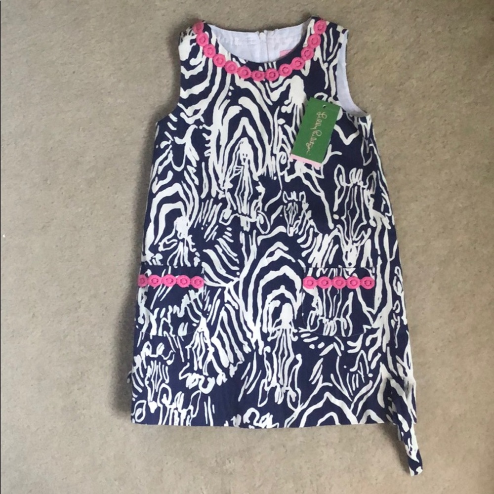 NWT bright navy entourage dress